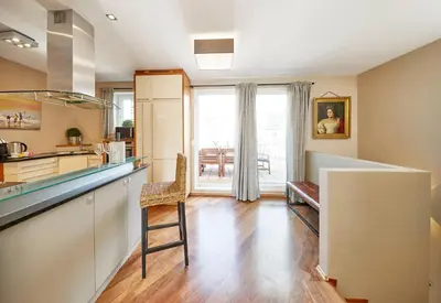 Küche/Küchenzeile in der Unterkunft Vienna Penthouse 2