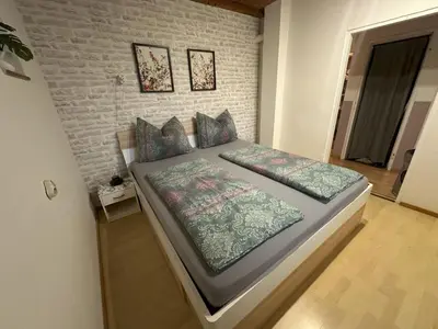 Ein Bett oder Betten in einem Zimmer der Unterkunft Holiday Home Romy by Interhome