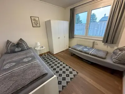 Ein Bett oder Betten in einem Zimmer der Unterkunft Holiday Home Romy by Interhome