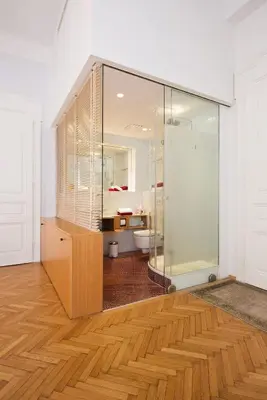 Ein Badezimmer in der Unterkunft Rosa Linde - Comfort Rooms