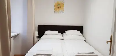 Ein Bett oder Betten in einem Zimmer der Unterkunft Vienna-apartment-one Schmidgasse