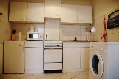 Küche/Küchenzeile in der Unterkunft Best of Vienna Apartments Ferdinandstrasse