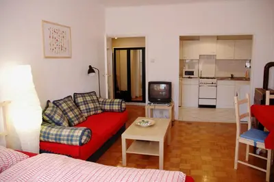 Küche/Küchenzeile in der Unterkunft Best of Vienna Apartments Ferdinandstrasse