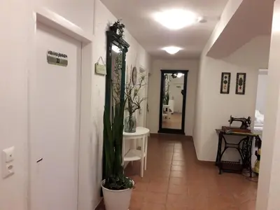 Ein Badezimmer in der Unterkunft Pension Hendling