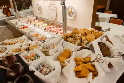 Essen im Hotel oder in der Nähe