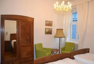 Ein Bett oder Betten in einem Zimmer der Unterkunft Vienna 1090