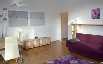Ein Sitzbereich in der Unterkunft Vienna 1090