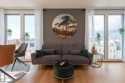 Grundriss der Unterkunft Apartment mit traumhafter Dachterrasse & Weitblick