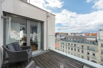 Grundriss der Unterkunft Apartment mit traumhafter Dachterrasse & Weitblick