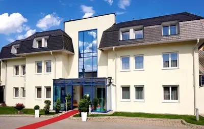 Das Gebäude in dem sich das Hotel befindet