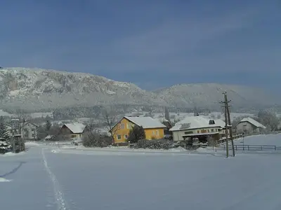 Haus Bergblick im Winter