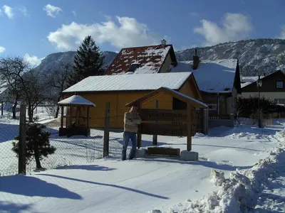 Haus Bergblick im Winter