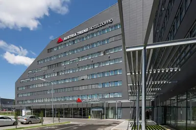 Das Gebäude in dem sich das Hotel befindet
