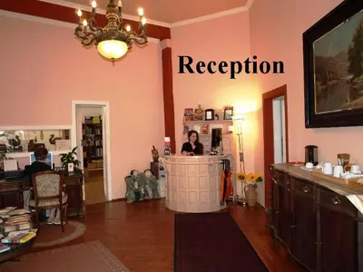 Lobby/Rezeption in der Unterkunft Pension Tal Studios