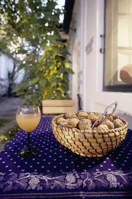 Getränke in der Unterkunft Siebenbrüderhof
