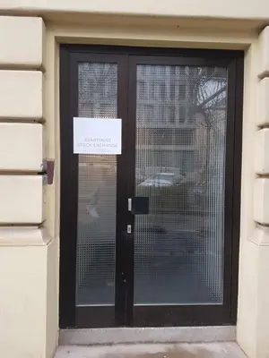 Eine Fassade oder ein Eingang zu Schottenring City Stock Exchange Apartments