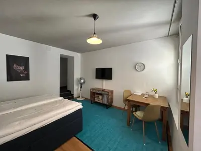 Ein Bett oder Betten in einem Zimmer der Unterkunft Schottenring City Stock Exchange Apartments