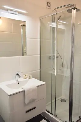 Ein Badezimmer in der Unterkunft Schottenring City Stock Exchange Apartments