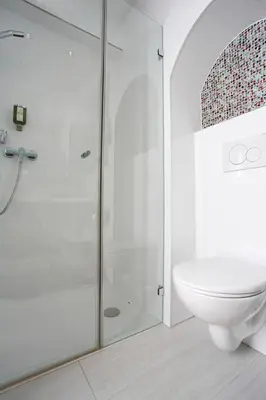 Ein Badezimmer in der Unterkunft Hotel Wandl
