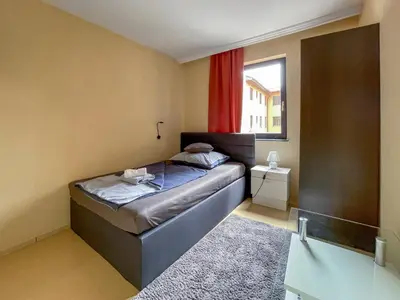 Ein Bett oder Betten in einem Zimmer der Unterkunft Máté Pension