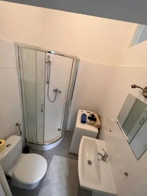 Ein Badezimmer in der Unterkunft Kuffner