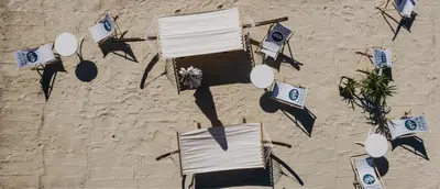 Ein Strand an oder in der Nähe des Hotels