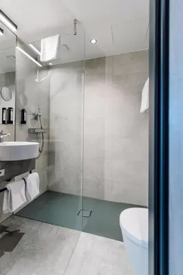Ein Badezimmer in der Unterkunft Hotel Rainers21