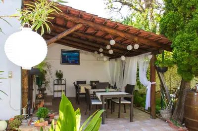 Ein Garten an der Unterkunft Appartement Roiss