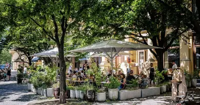 Ein Garten an der Unterkunft Stylish, Cosy & Central 