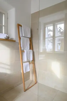 Ein Badezimmer in der Unterkunft Gut Purbach