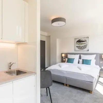 Cube Apartments by Wiener Stadthalle & U3 Metro