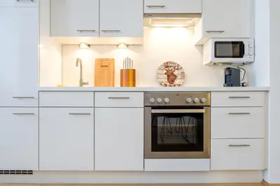 Küche/Küchenzeile in der Unterkunft Vienna Experience