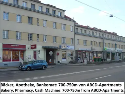 Die Umgebung um die Ferienwohnung