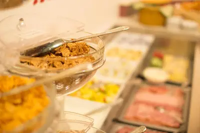 Essen im Hotel oder in der Nähe