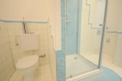 Ein Badezimmer in der Unterkunft Ferienwohnung Schloessel 26/18