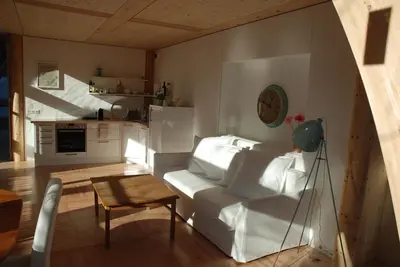 Küche/Küchenzeile in der Unterkunft Sunny Apartments Vienna