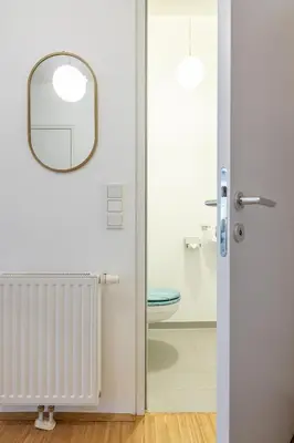 Ein Badezimmer in der Unterkunft My Home in Vienna - Smart Apartments - Landstraße