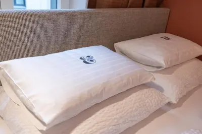 Ein Bett oder Betten in einem Zimmer der Unterkunft My Home in Vienna - Smart Apartments - Landstraße