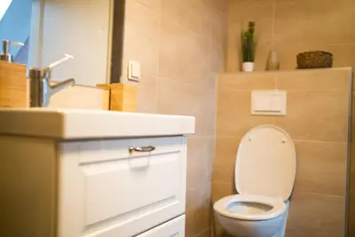 Ein Badezimmer in der Unterkunft Vienna 15 Design Apartment
