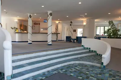 Lobby/Rezeption in der Unterkunft Seminarhotel Göttlesbrunn