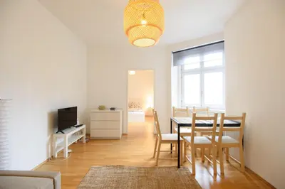 TV/Unterhaltungsangebot in der Unterkunft Central Living Apartment 1090 Vienna
