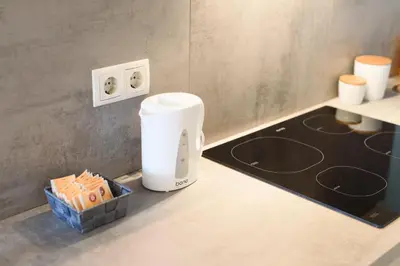 Küche/Küchenzeile in der Unterkunft Central Living Apartment 1090 Vienna