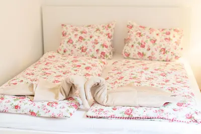 Ein Bett oder Betten in einem Zimmer der Unterkunft Central Living Apartment 1090 Vienna