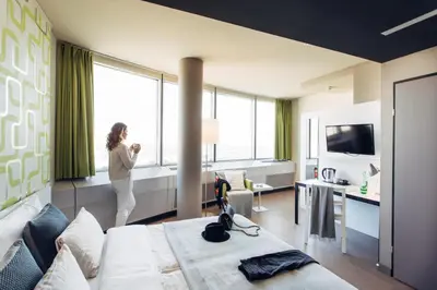 TV/Unterhaltungsangebot in der Unterkunft harry's home Wien hotel & apartments