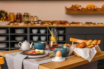 Essen im Hotel oder in der Nähe