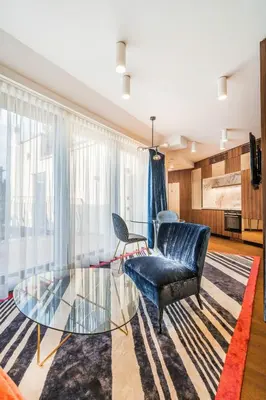 Ein Sitzbereich in der Unterkunft Luxury Residence near Parlament in @YourVienna