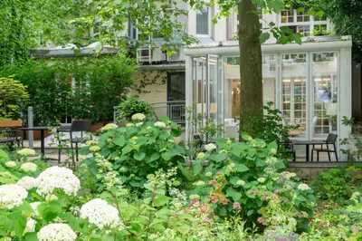 Ein Garten an der Unterkunft Hotel Spiess & Spiess