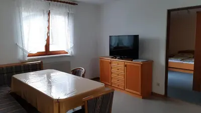 TV/Unterhaltungsangebot in der Unterkunft Appartementhaus Lang