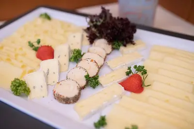 Essen im Hotel oder in der Nähe