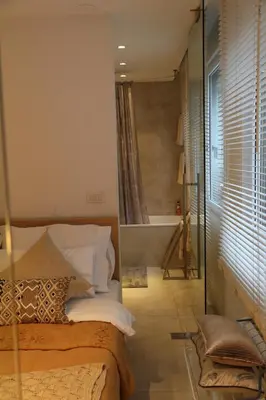 Ein Bett oder Betten in einem Zimmer der Unterkunft Feel Home in Vienna